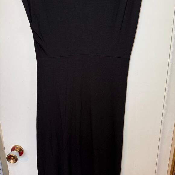 Isabel Marant Etoile Naerys Ruched Stretch Jersey Maxi Shirt Dress Sz 42 / 10 - Picture 6 of 15